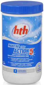 HTH Многофункциональные таблетки стабилизированного хлора 5 в 1, 200 гр. 1,2 кг K801751H9
