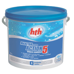 HTH Многофункциональные таблетки стабилизированного хлора 5 в 1, 200 гр. 5 кг K801757H2